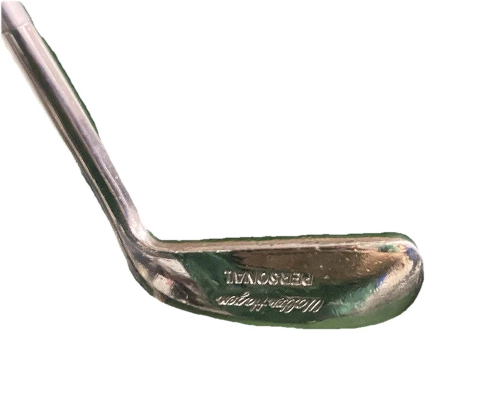 Walter Hagen Personal Long Hosel Blade Putter RH Fluted Steel 33" Vintage Grip - Image 3 of 4