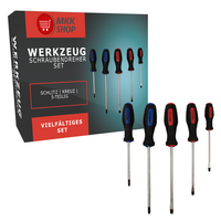 Schraubendreher Schraubenzieher Werkzeug Set 5-Teilig Kreuz Schlitz