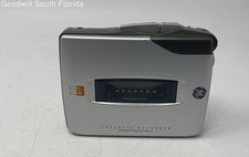 GE General Electric Gray Speed Playback AVR Cassette Voice Recorder Not Tested