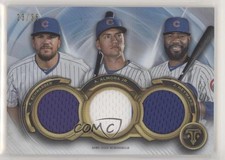 2019 Triple Threads Relic Combos 23/36 Jason Heyward Kyle Schwarber Jr 04fm