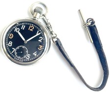 Pocket Watch - World War II - Military - SWISS MADE  - GSTP - Antique - Vintage