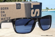 COSTA DEL MAR tiger shark/gray MAINSAIL polarized 580P sunglasses NEW IN BOX!