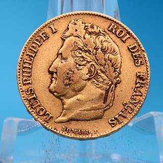 Frankreich 20 Francs 1839 A Lille Louis Philippe I 6 45 Gramm 900 Gold Ss