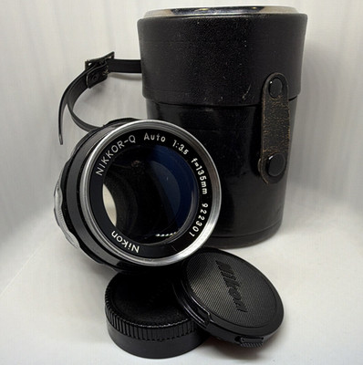 Nikon NIKKOR-Q Auto 135mm f/3.5 Manual Focus Telephoto Lens Nikon F 922301