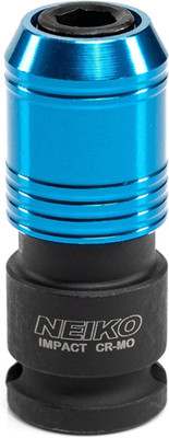 30285A Impact Wrench Adapter, 3/8'' Drive Female to 1/4'' Hex Converter, Quick Rel