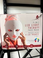 Pursonic 7-in-1 LED Light Therapy Face Mask NEW