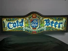 VINTAGE "OLD STYLE" LIGHTED PLASTIC BEER SIGN