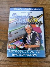 Frank Clarke Simply Painting: Introduction to Watercolors DVD A3020DVD 