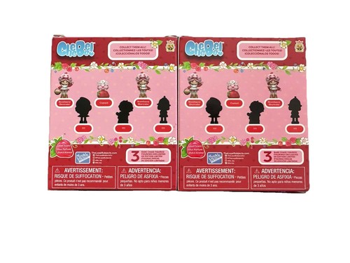 TLS Strawberry Shortcake Spring Tulips Custard Figures Set Lot Of 2 - Picture 2 of 2