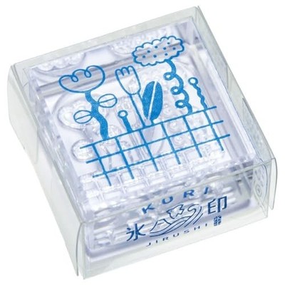 King Jim Transparent Stamp Ice Stamp Large Size Kadan CLSA33-008from JP