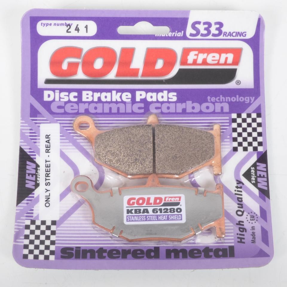 Plaquette de frein Gold Fren pour moto Suzuki V-Strom 1000 DL XT ABS 2018-2019