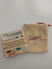 Franklin SCR-226 Official SCRABBLE Players Dictionary Handheld, English, Vtg