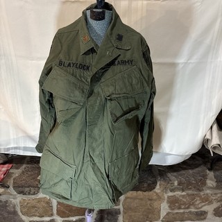 Vietnam Uniform Top Blouse Ripstop Tropical Combat Slanted Pockets