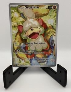 Pokémon TCG Hisuian Growlithe 181/167 – Twilight Masquerade Illustration Rare NM