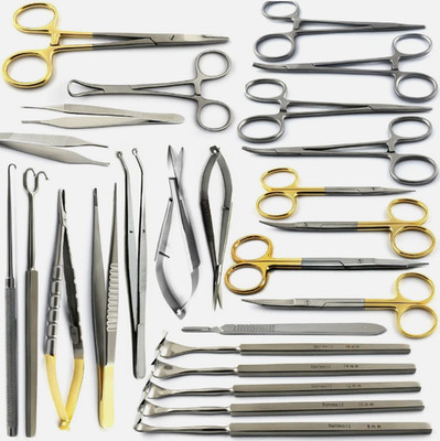 Blepharoplasty Instruments Kit Eyelid Retractors Micro Eye Surgery Ophthalmic CE