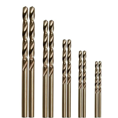 #ad 10* HSS M35 Cobalt Drill Bit Parts Set 1mm 1.5mm 2mm 2.5mm 3mm Drilling Bits AU $15.08