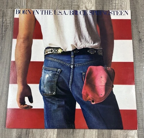 Bruce Springsteen - Born In The U.S.A. 1984 1st Ed. Vinyl LP Classic Rock VG