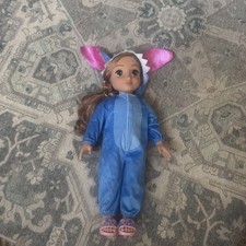 Disney ILY 4ever Stitch 18'' Doll Strawberry Blonde Hair Articulated