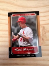 2001 Upper Deck Legends #57 Mark McGwire - St. Louis Cardinals