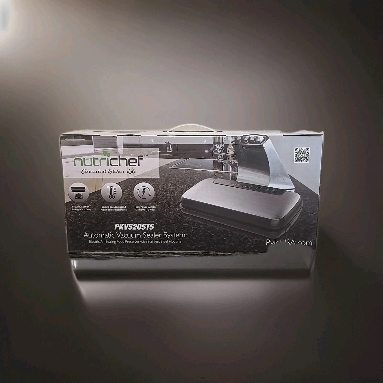 NutriChef PKVS20STS Vacuum Sealer - Silver