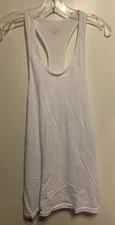 Unbranded Bodybuilding stringer Tank top white size Large Cotton no tags NWOT