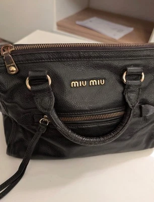 sac miu miu en cuir vintage original  - Photo 1/4