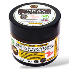 Arnica & Magnesium Cooling Body Lotion 60ml – Soothes Muscles, Menthol Relief UK