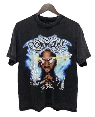 Dennis Rodman Apparel Bad Boy The Worm Big Print Adult Medium