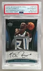 Kevin Garnett 2005 Upper Deck Exquisite Patch Auto 100/100 PSA AUTH DNA 10