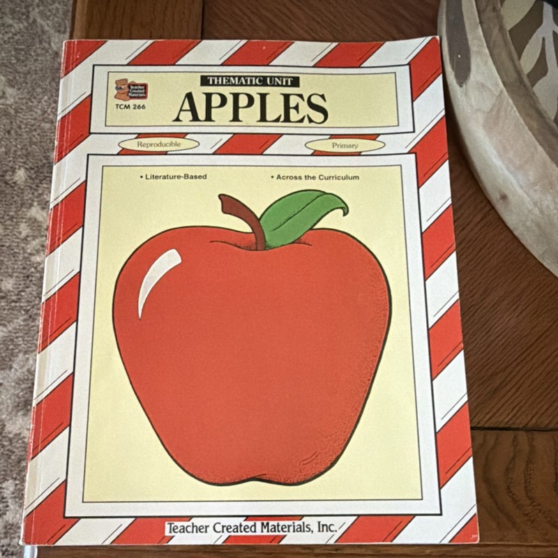 Teacher Created Materials Thematic Unit Apples TCM 266 Illustrated