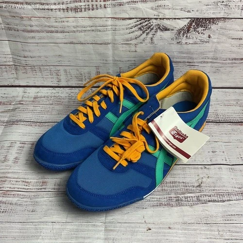 NWT Onitsuka Tiger Ultimate 81 Blue/green/orange Sneaker Men's Size 12 US