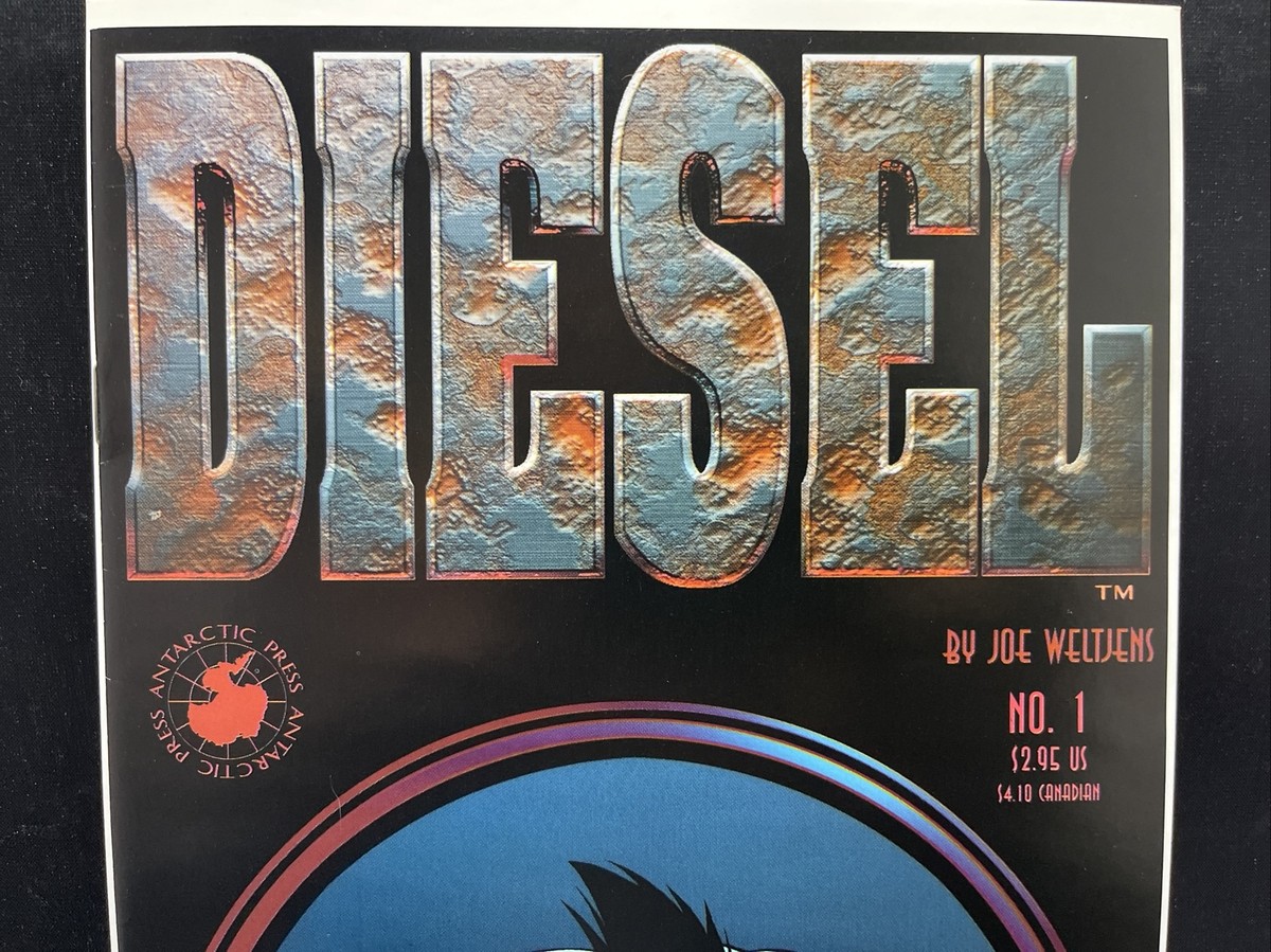 Diesel #1 1997 Antarctic Press NM Rare HTF Joe Weltjens | eBay