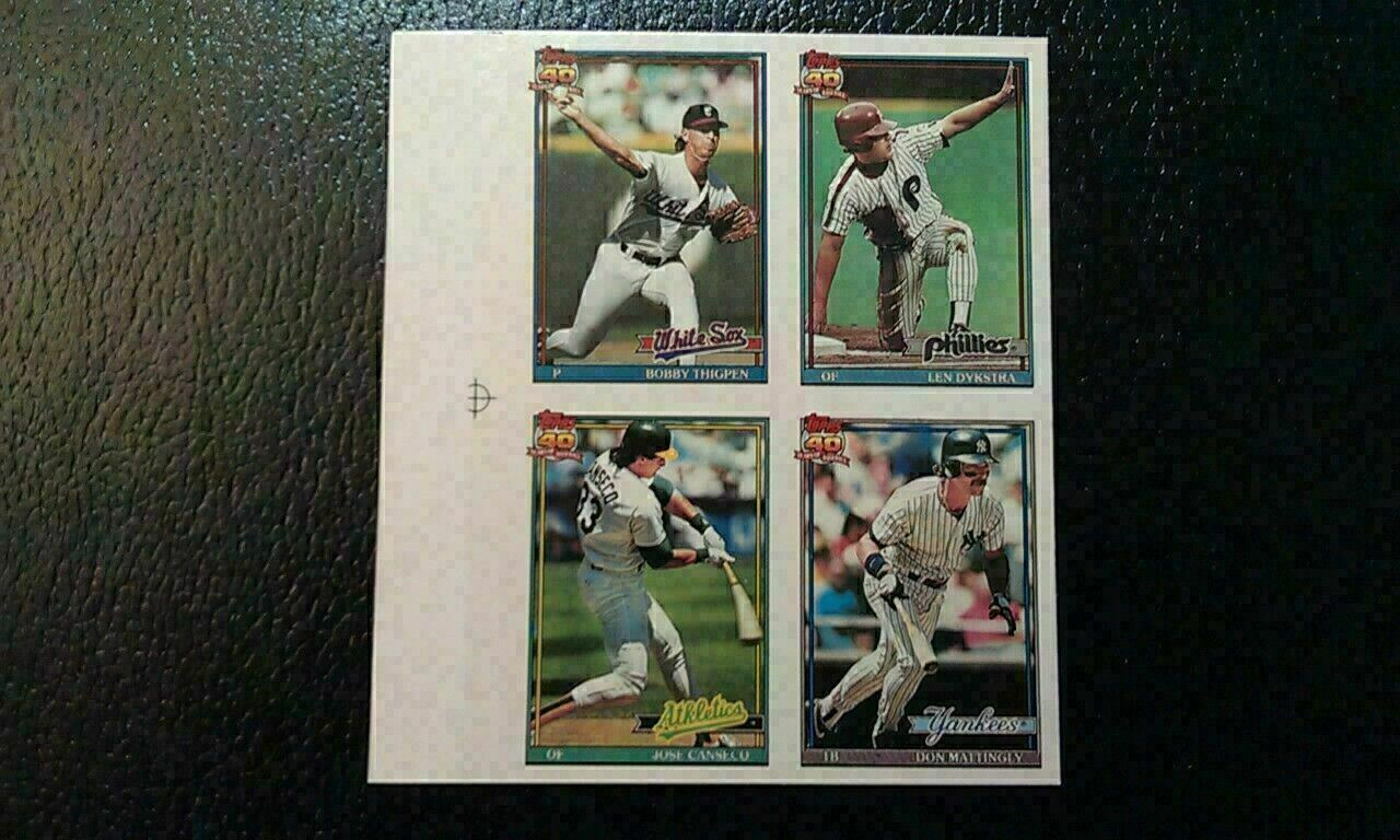1991 Topps Cracker Jack Proof Cards and 4 Panels Series 1 and 2 ODDBALL YOU PICK - Picture 15 of 162