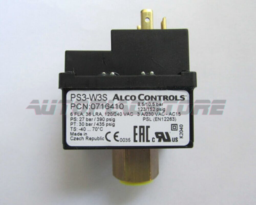 EMERSON ALCO PS3-W3S Switching Pressure Sensor Controller NEW~