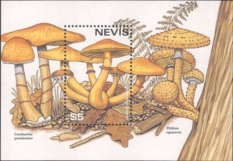 Nevis 1997-2010 #1028, 1094, 1603, 1641 Mint Souvenir Sheets