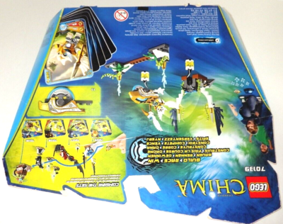 LEGO 70139 Legends Of Chima (2014) Sky Launch Speedorz Build Race