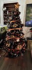 Harley-Davidson Black Christmas Tree Fully Decorated Over $1,000 in Ornaments — photo 2