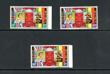 Q635 Äthiopien 1965 QEII Besuchen 3v. MNH