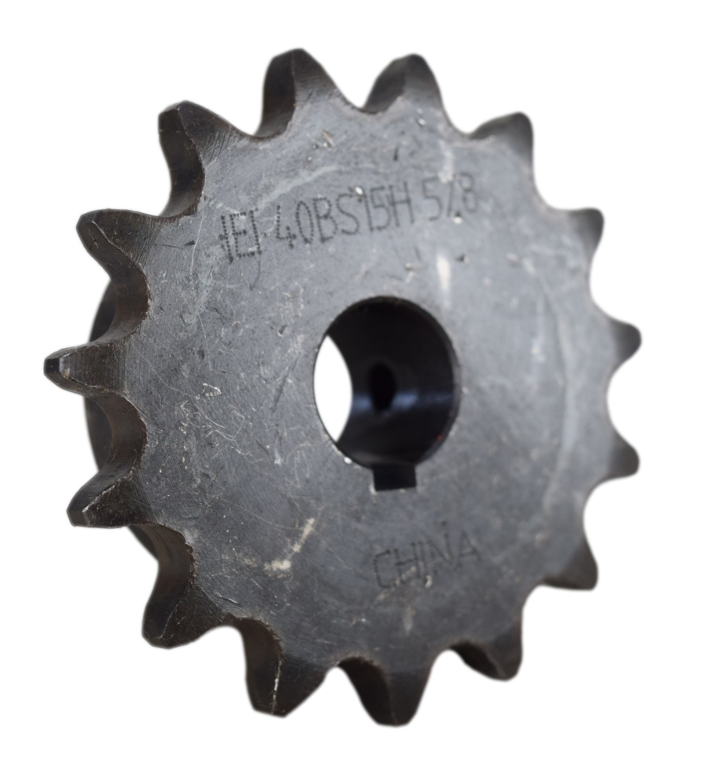 40 Roller Chain Sprocket 15 Teeth 5/8" Bore 40B15-5/8 40BS15H-5/8