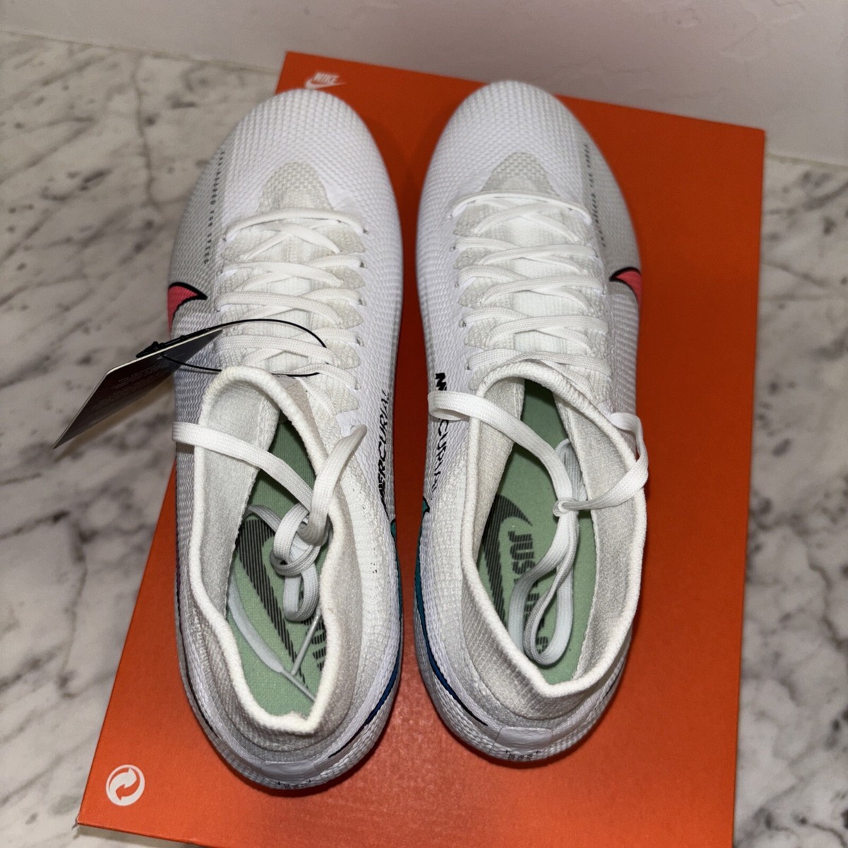 Nike Mercurial Superfly 360 7 Pro FG White Flash Crimson AT5382