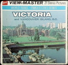 Victoria British Columbia Canada 3d View-Master 3 Reel Packet NEW SEALED