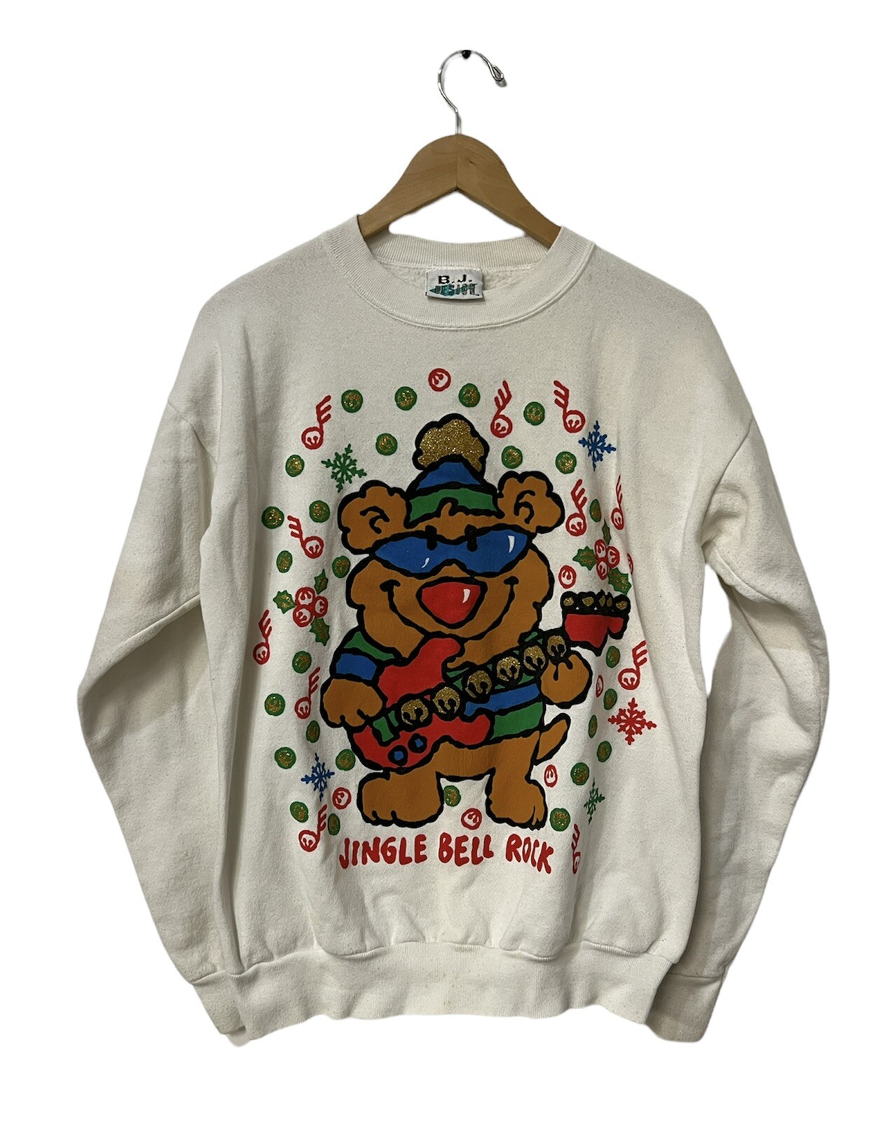 Vintage 90s BJ Design Ugly Christmas 