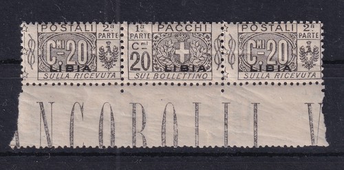 libia pacchi postali n. 3 mnh gomma integra bdf - Afbeelding 1 van 2