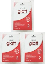 3 x Schwarzkopf Glatt Strait Styling Professional Hair Straightener No. 2