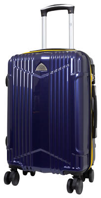 Hartschalen Koffer Trolley Reisekoffer Reisetrolley Handgepäck Haimar Blau Gr. M