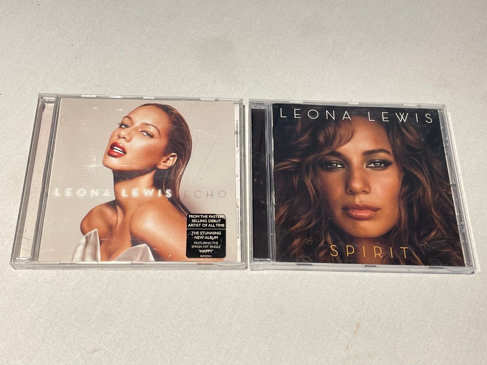 Leona Lewis - Quantity 2 Original CD Albums - Spirit 2007 & Echo 2009 - Simco