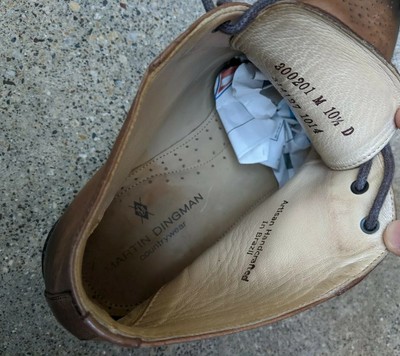 Martin Dingman Brown Leather Chukka Boots Country Wear Handmade Old Row Oiled Saddle Leather Chukka Boots - Cigar | Martin  main image 3
