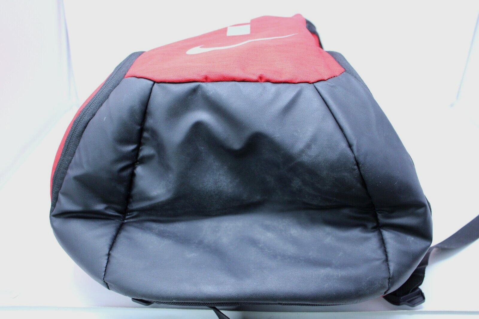 Nike Hoops Elite Pro Basketball Backpack Red Black Silver School Good Condition