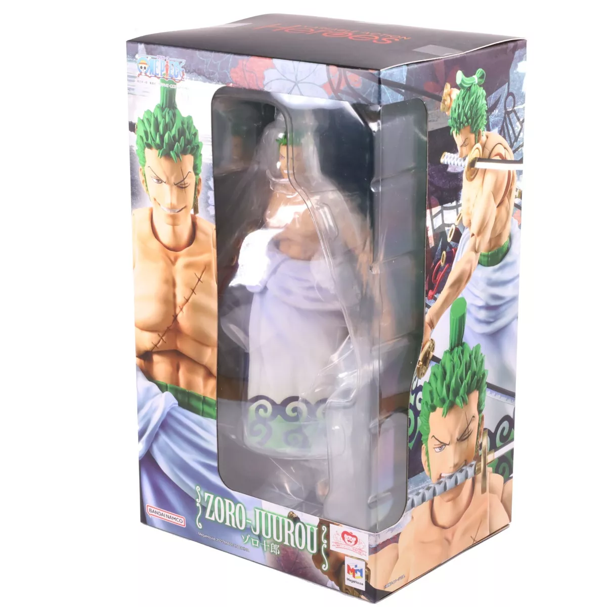 Anime Heroes One Piece: Roronoa Zoro Action Figure Unboxing 