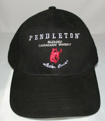 black pendleton ball cap